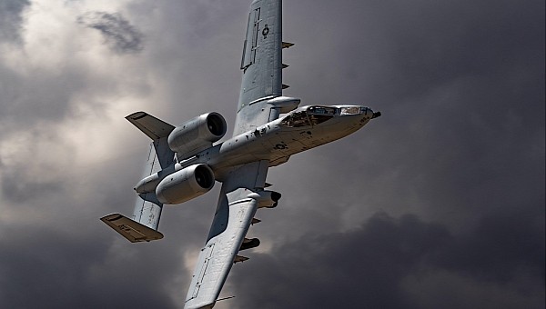 A-10 Thunderbolt II over the Nevada Test Range