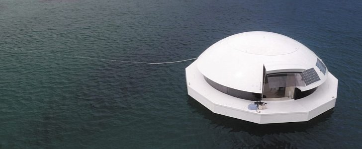 Anthénea floating pod, your home away from home that is better than a yacht