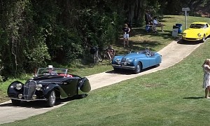Here's $1 Billion Worth of Cars Rolling at Amelia Concours d'Elegance