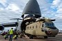 Here's a C-5M Super Galaxy Giving Birth to a CH-47F Chinook, There Were Two in There