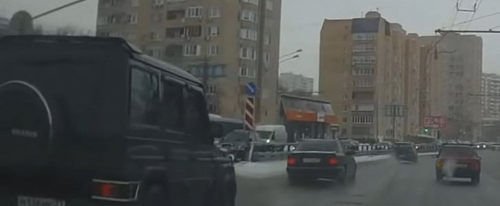 Here's a Compilation of the Stupidest G-Class Crashes Ever