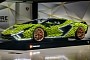 Here's a Life-Sized Lamborghini Sian FKP 37 Made Out of LEGO Bricks to Drool Over