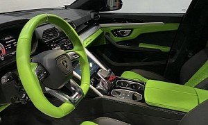 Here's a Look Inside Floyd Mayweather’s New Green-Accented Lamborghini Urus