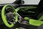 Here's a Look Inside Floyd Mayweather’s New Green-Accented Lamborghini Urus