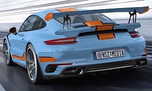 Here's a Porsche 911 GT2 RS Rendering, but We Still Don't Buy the 991.2 Rumors