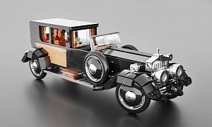 Here's a Spot On LEGO Version of Rolls-Royce's Most Romantic Car Ever