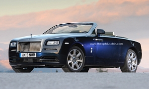 Here's an Accurate Rolls-Royce Wraith Drophead Rendering