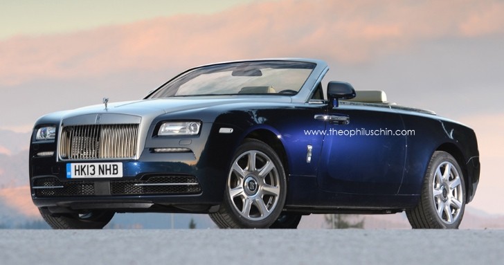 Rolls-Royce Wraith Drophead Rendering