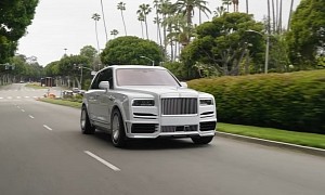 Check Out an Atypical $600K Mansory Rolls-Royce Cullinan Widebody on Forged 24s