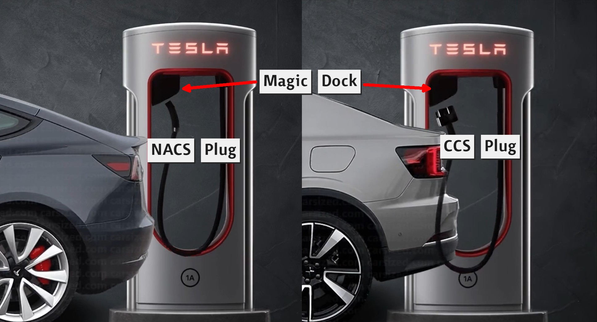 Tesla CCS magic dock now available in WA state  MachEforum - Ford Mustang  Mach-E News, Owners, Discussions, Community