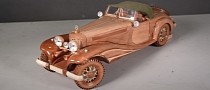 Here's How You Turn a Dull Block of Wood Into One of the Rarest Mercedes-Benz Roadsters