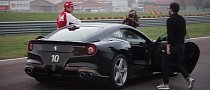 Watch Kimi Raikkonen Showboating in a Ferrari F12 Berlinetta at Fiorano