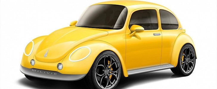 Milivie 1 Volkswagen Beetle restomod priced at $598k
