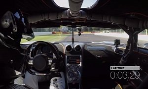 Here's Raw In-Car Footage of the Koenigsegg One:1 Lapping the Spa Circuit