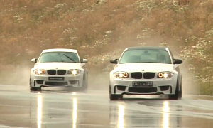 Here's Some BMW 1M Coupe Ballet