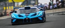 Here's the 1,578-HP Bugatti Bolide Lapping the Le Mans 24 Hours Circuit de la Sarthe