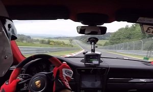 Here's the 2018 Porsche 911 GT2 RS Casually Blitzing the Nurburgring