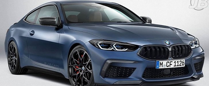 2021 BMW 4 Series Coupe Without the Huge Grille (rendering)