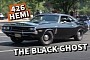 Here's the Infamous 1970 Dodge Challenger "Black Ghost" Flexing Its HEMI V8 in Public