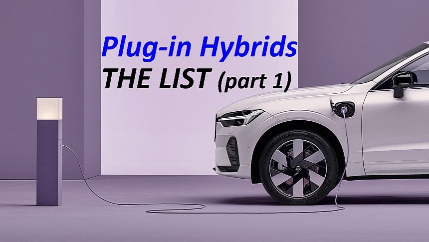 Here's the Mid-2024 List of All the New Plug-In Hybrids You Can Buy in the US