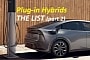 Here's the Mid-2024 List of All the New Plug-In Hybrids You Can Buy in the US (Part 2)
