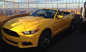 Here's the Mustang Atop the Empire State Building <span>· Video</span>