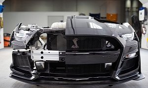 Here's the New Shelby GT500 Engine, Does 100 MPH and Back to Full Stop in 10.6s