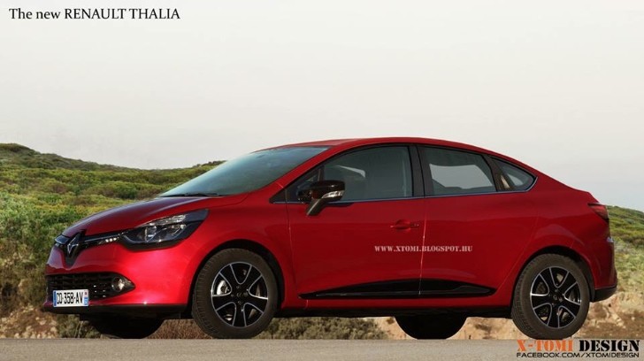 Renault Talia 3 rendering
