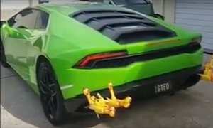 Here's What a Rubber Chicken Exhaust Sounds Like