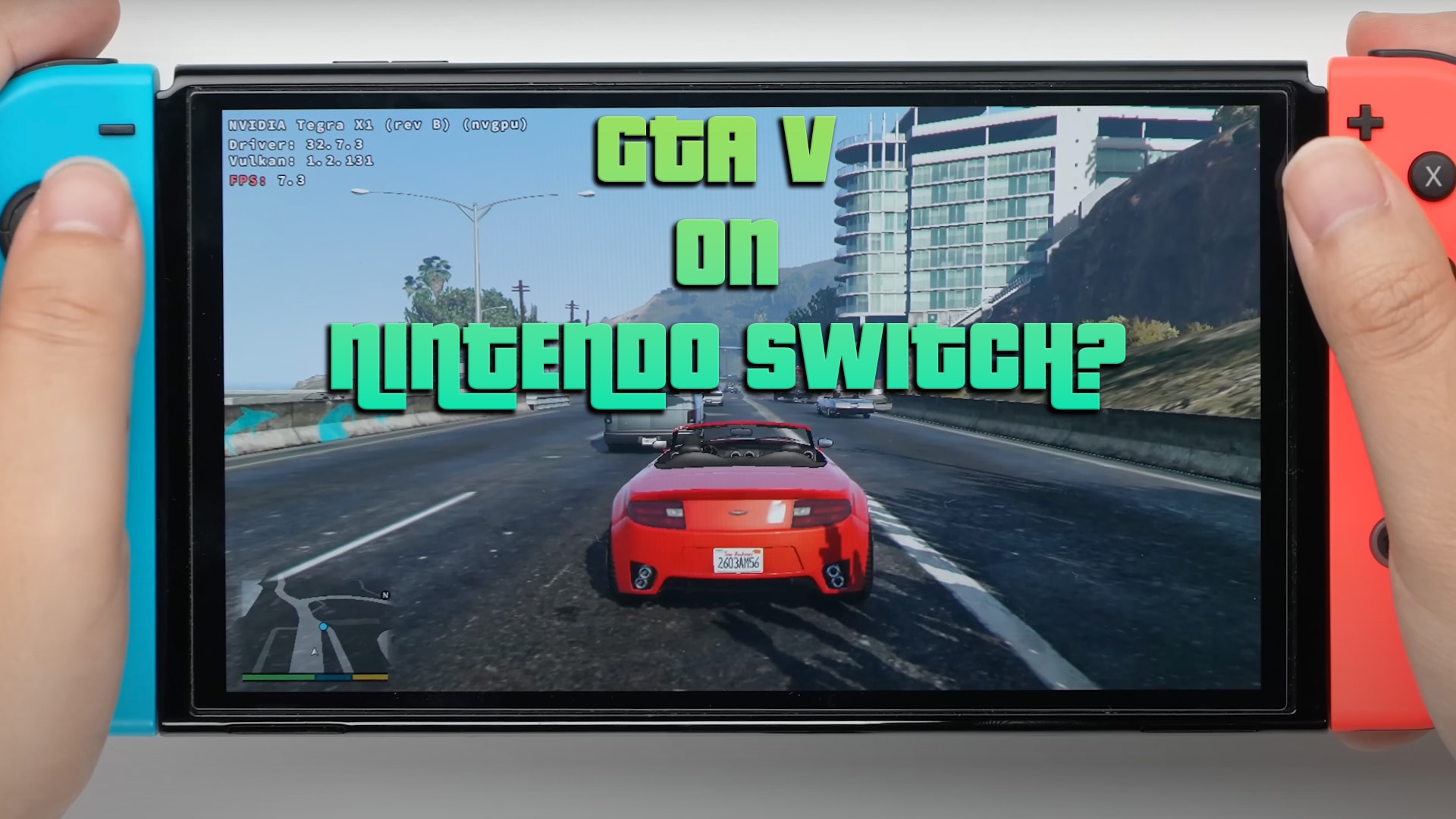 Here's What Running GTA V on Nintendo Switch Looks Like autoevolution