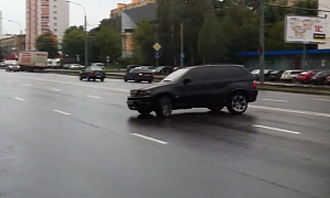 Here's What You Can Do with Your BMW X5 on a Slippery Street