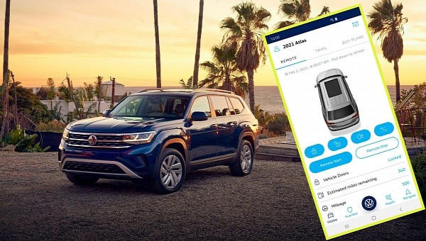 2021 VW Atlas and Car-Net's Android App