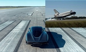 Here's Why the Old Space Shuttle Landing Facility Makes the Perfect Hyper Car Test Track