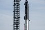 Here Stands SpaceX Massive Mars Rocket Fully Stacked