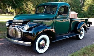 Here’s $38K Worth of 1946 Chevrolet Pickup Old School Cool