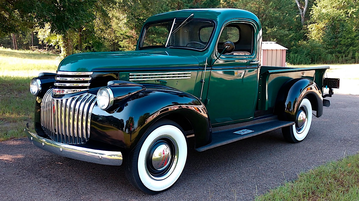 Heres 38k Worth Of 1946 Chevrolet Pickup Old School Cool Autoevolution
