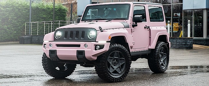 Here's a $63,000 Military Pink Jeep Wrangler to Put a Smile on