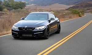Here’s a BLACK BMW 435i in the Wild