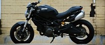 Here’s a Blacked-Out 2009 Ducati Monster 696 Dipped in Spicy Aftermarket Salsa