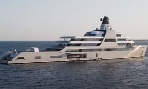 Here’s a First Proper Look at Solaris, Roman Abramovich’s $610 Million Megayacht