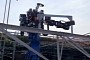 Here’s a Gundam-Style Giant Robot Fixing Railway Wires So Humans Won’t Have To