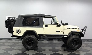 Here’s a Lifted 1982 Jeep CJ-8 Scrambler to Take Your Mind Off the Bronco