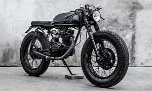 Here’s a Reworked Honda CG125 Wearing Moto Guzzi and Ducati Components