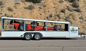 Here’s a Tommy Ivo Glass Trailer to Haul That Barnstormer Drag Racer. Sold Separately