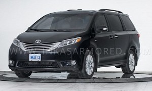 Here’s an Armored Toyota Sienna Because What Soccer Mom Doesn’t Need One?