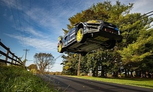 Here’s Even More Insane Jumping With the High-Flying Gymkhana 2020 Subaru STI