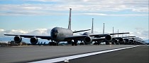 Here’s How 18 KC-135 Stratotankers Look Like on an Elephant Walk