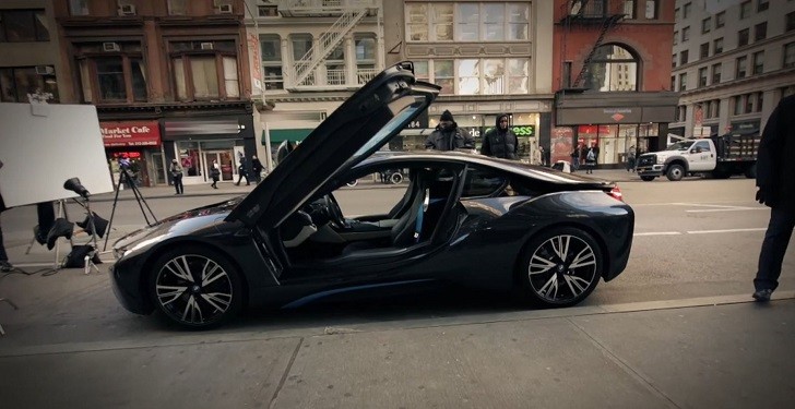 BMW i8 in NYC