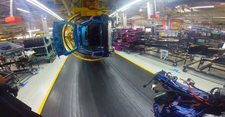 MINI on the production line