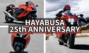 Here's How Much the New Suzuki Hayabusa 25th Anniversary Edition Costs